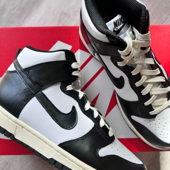 Nike Dunk High Vintage Panda W8 - Picture 5 of 8